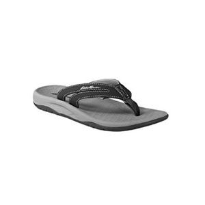 Eddie Bauer Breakpoint Flip Flop Size 9 Black/Gray
